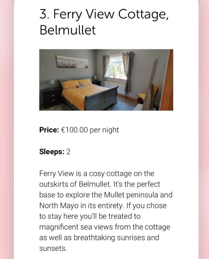 Ferry View Cottage Belmullet Luaran gambar